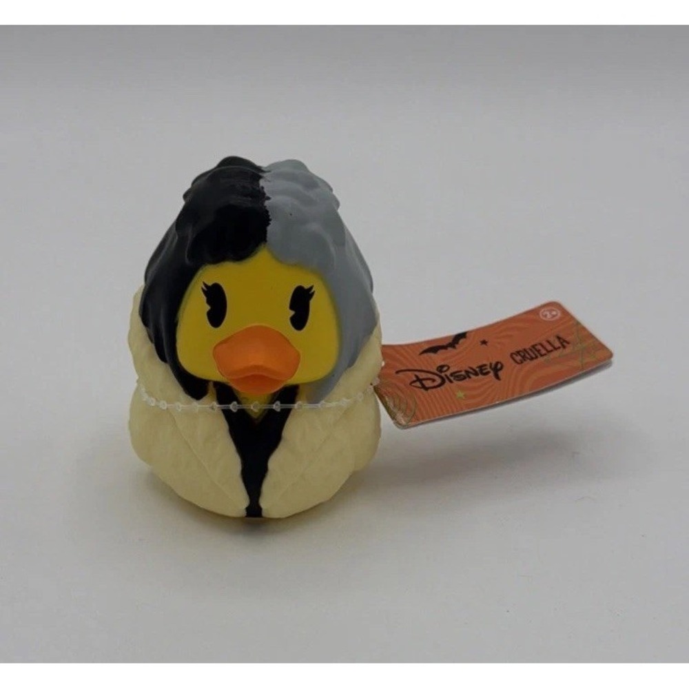 Disney Character Cruella Approx 2.5" Rubber Duck Halloween